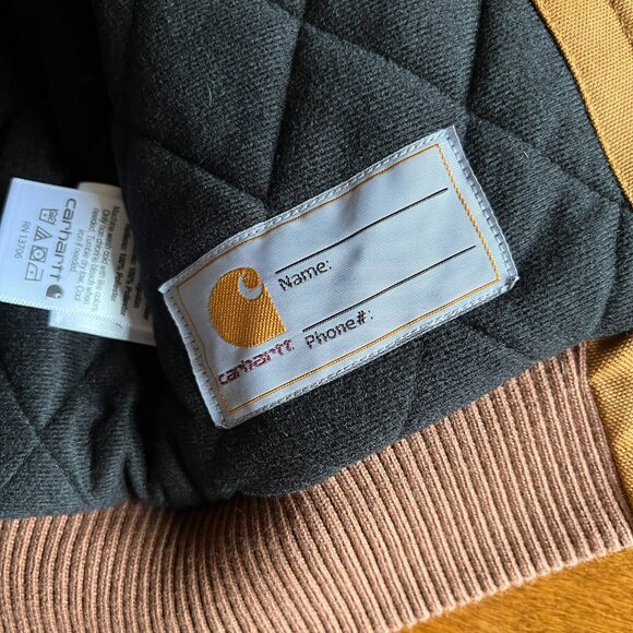 Carhartt tan canvas jacket 4T NWOT - Picture 6 of 7